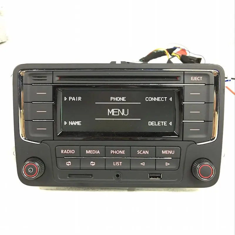 BODENLA автомобильный Радио стерео CD плеер RCN210 MP3 USB SD AUX для VW Passat B6 Golf 5 6 Jetta MK5 MK6 Tiguan