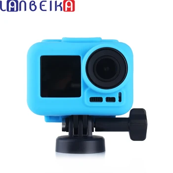 

LANBEIKA Soft Border Frame Cover Soft Silicone Case Protective Rubber Cover for DJI OSMO ACTION Sport Camera Accessories