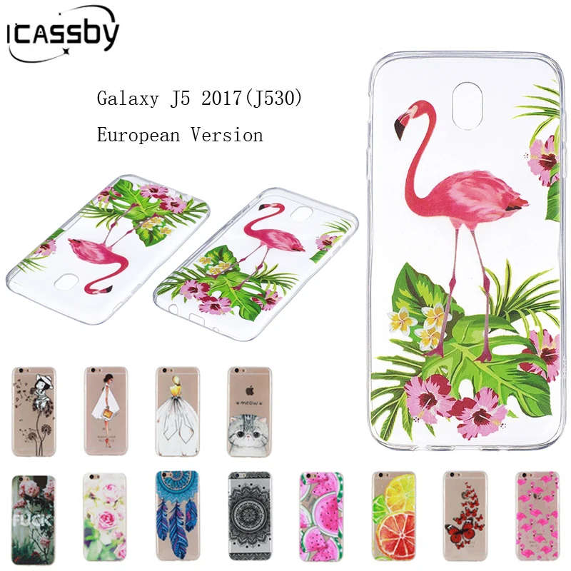 

Etui Case For Coque Samsung Galaxy J5 2017 J530 Transparent TPU Soft Silicone Cases Cover For Samsung J5 2017 SM-J530F J5 Pro