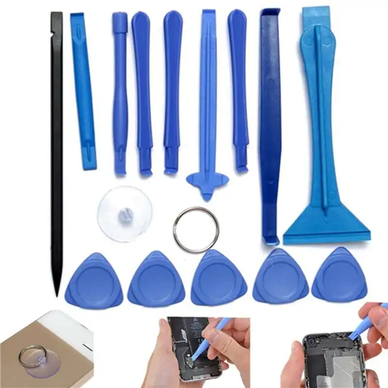 1 Set 15 In 1 Plastic Spudger Pry Opening LCD Screen Tools Repair Tool