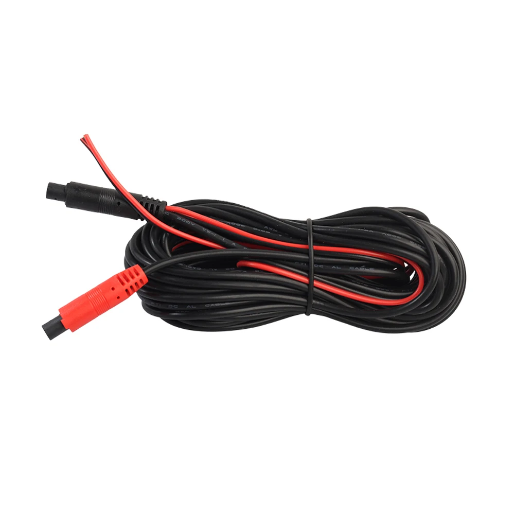 Newest 4M 4Pin Car Reverse Rear View Parking Video Extension Cable Male