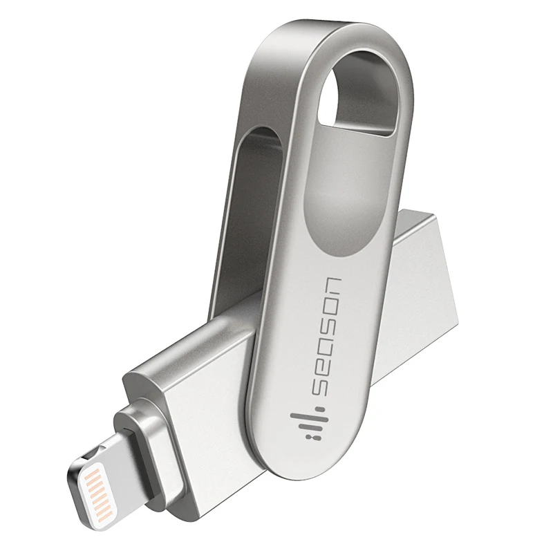 USB Flash Drive 64GB For iPhone 7 6 6s Plus Lightning to USB3.0 OTG