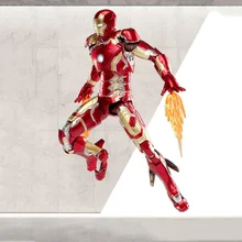 1/12 Scale Super Flexible Iron Man MK43 Action Figure the Avengers Collectible Model Toys Christmas for Boys Children