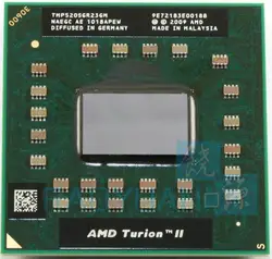 AMD Turion II Dual-Core мобильный P520-TMP520SGR23GM 2,3 ГГц ноутбук Процессор процессоров Socket S1