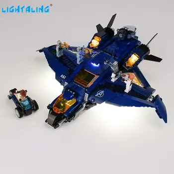 

Lightaling Led Light Kit For Ultimate Quinjet Building Blocks Compatible With 76126 ( Lighting Set Only )