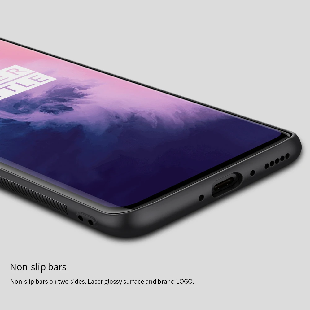 Чехол для Oneplus 7 Pro Nillkin задняя крышка из синтетического волокна пластиковый чехол