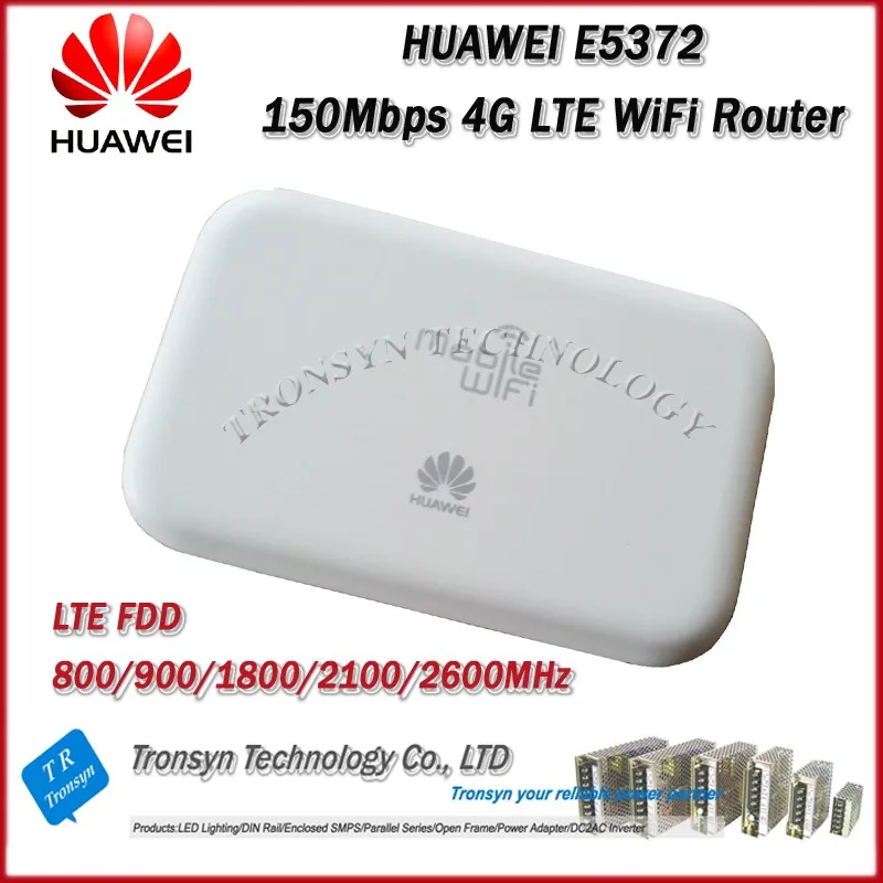 Горячая Распродажа абсолютно разблокировочный LTE-FDD 150 Мбит/с HUAWEI E5372 4G LTE Cat4 мобильный WiFi Hotpost и 4G LTE WiFi роутер