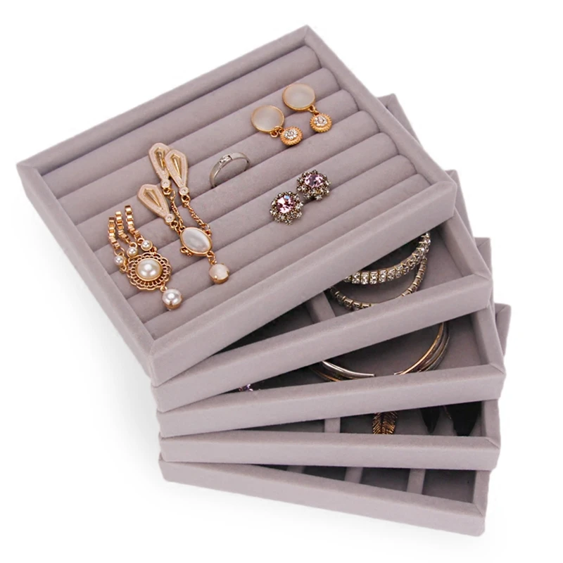 158*120*25mm jewelry display tray Jewelry Organizer Case Jewellery Box Holder Stand Jewlery Box Bracelet Display Trays