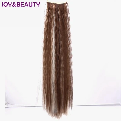 JOY& BEAUTY, 60 см, длинные кудрявые волосы, конский хвост, шиньоны, шнурок, конские хвосты, синтетические волосы для наращивания, шиньоны, Peruca - Цвет: #10