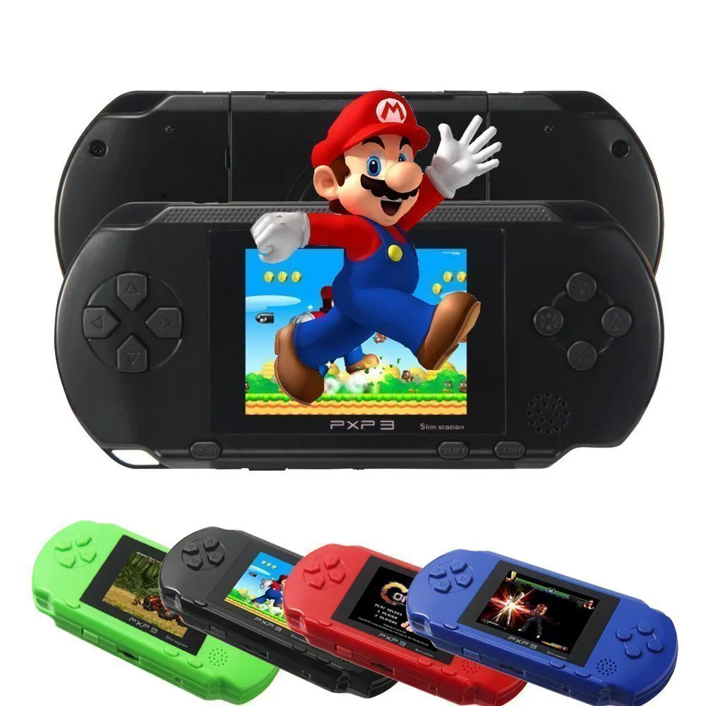 

PXP3 16 bit handheld game console Portable children's game console For PVP PSP game console comes with games