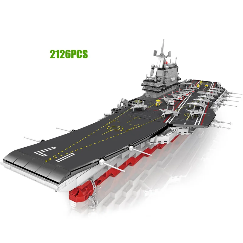

Ww2 Modern military 1:340 scale Aircraft fighter carrier batisbricks building block model bricks educational toys collection