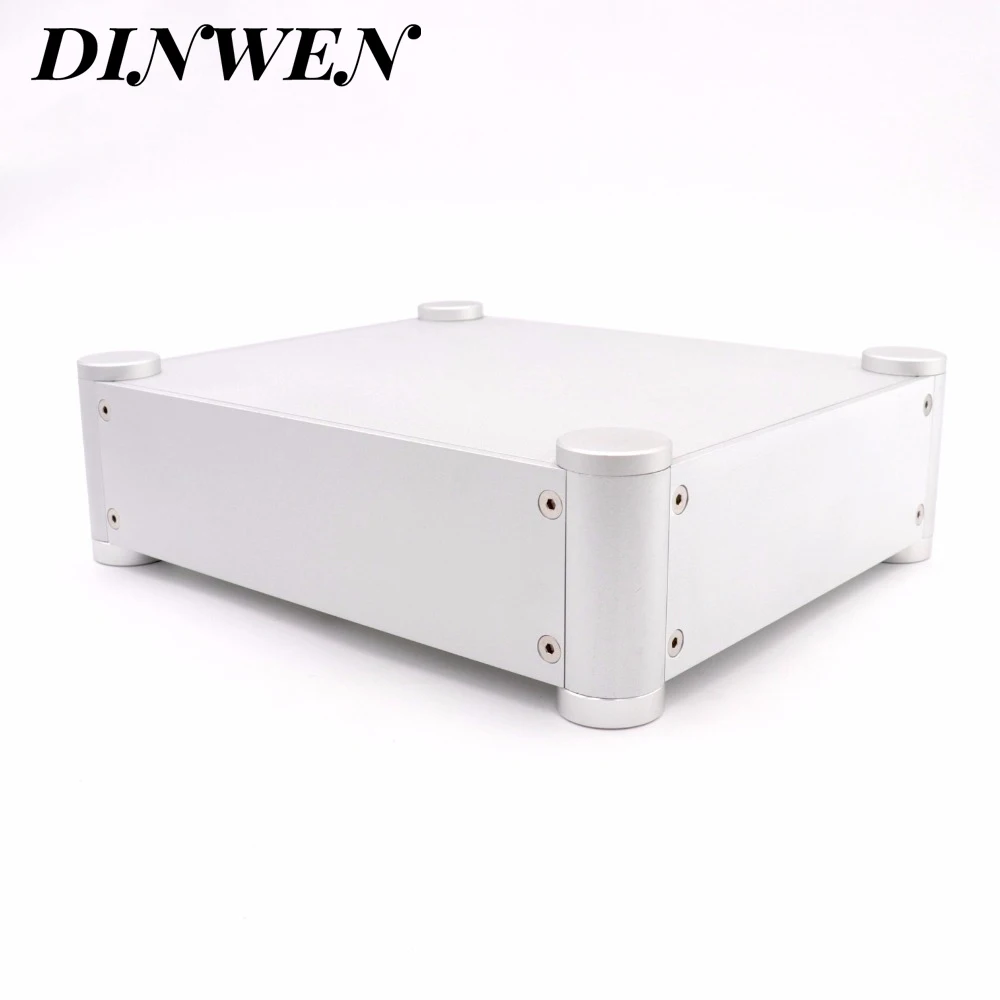 210x76x250 мм полностью алюминиевый усилитель корпус для наушников DAC Hifi аудио