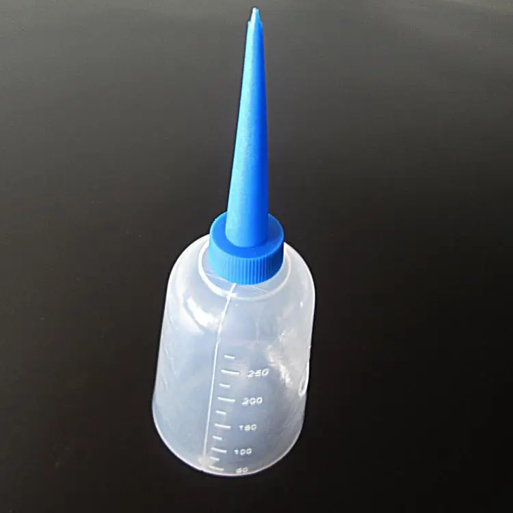 

250ml Large Plastic Oiler Sewing Machine Equipment,Industrial Oil Gel Glue, Dispenser,Plastic Liquid Glue Applicator Bottle