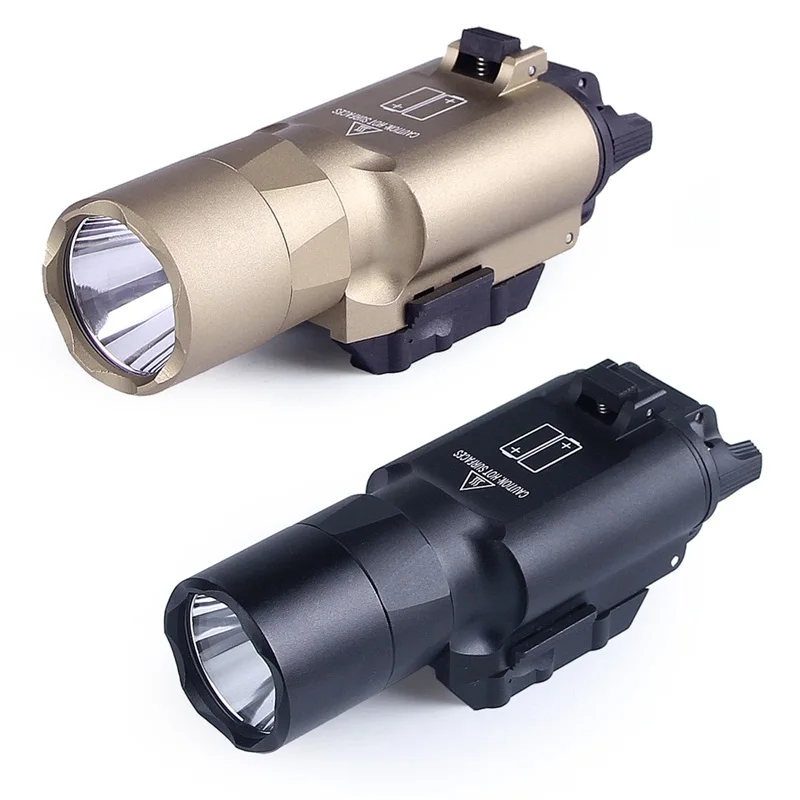Tactical X300U Ultra Flashlight LED Weapon Pistol Gun Light with 20MM Rail for Airsoft Hunting (21)