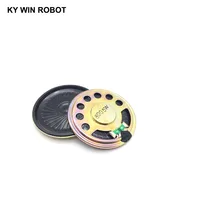 דק רמקול 2pcs / הרבה חדש דק רמקול 8 אוהם 0.5 וואט 0.5W 8R הדובר קוטר 45 מיליון עובי 4.5cm 5mm (5)