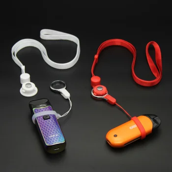 

DIY 20mm Silicone Ring Electronic Cigarette Detachable Rotate Necklace lanyard for for for Nord Zero Pod RDA Box Vape