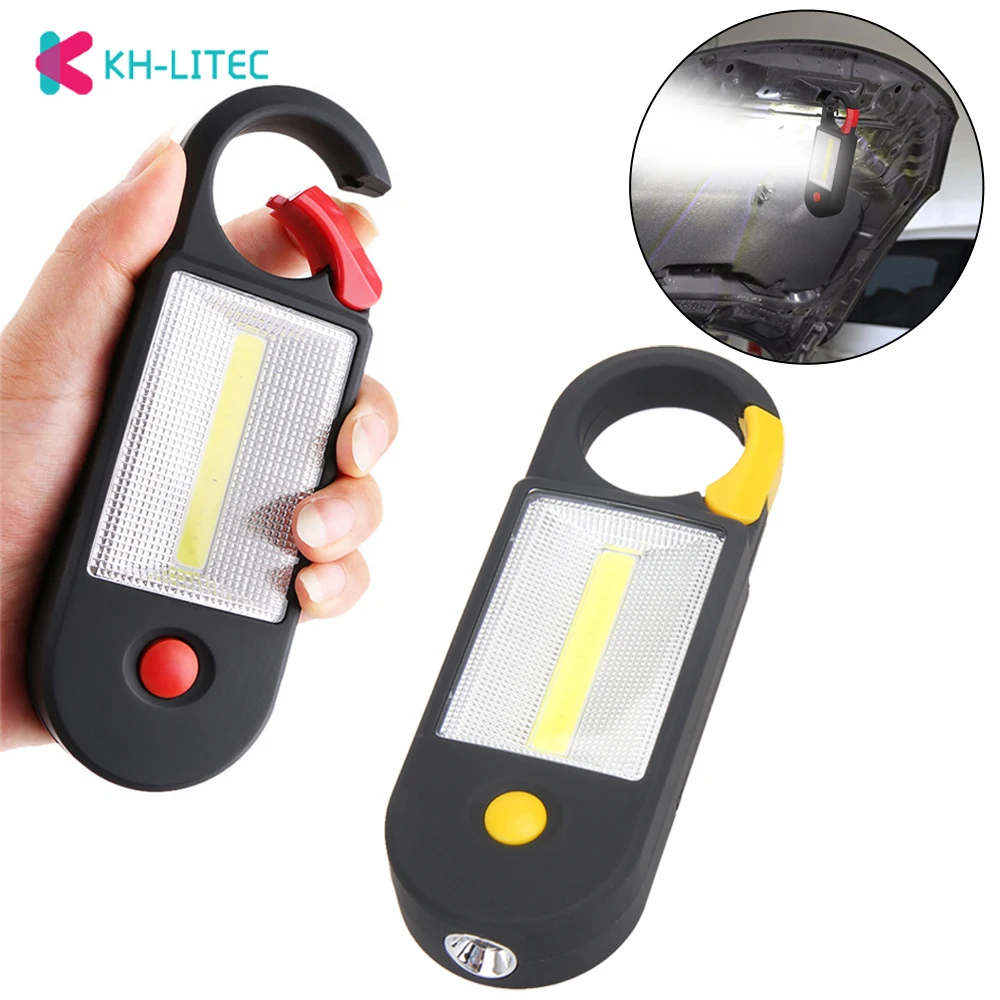 Flashlight Emergency Tent Light COB LED Hanging Bulb Camping Light