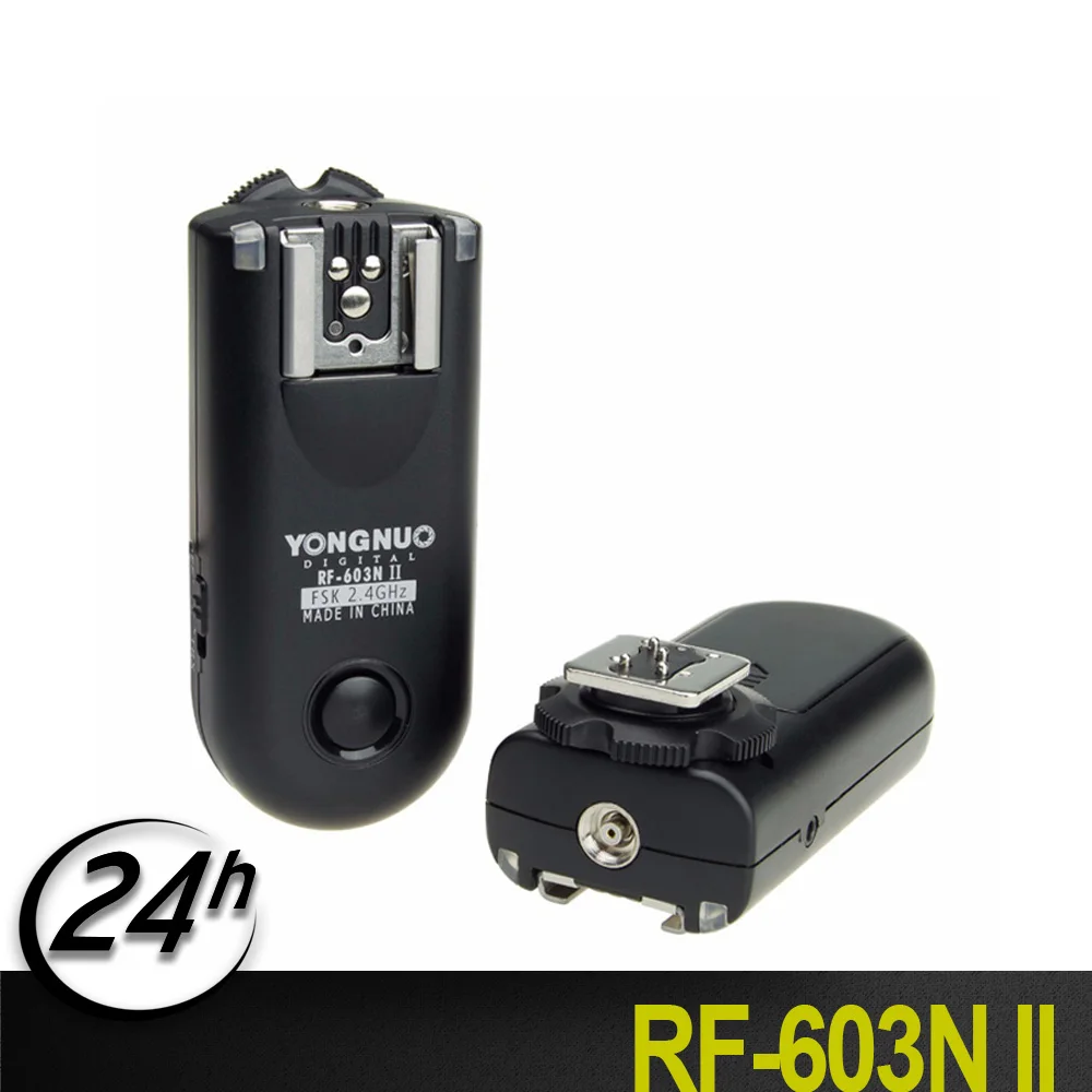 

Yongnuo Flash Trigger RF-603II N RF603N N1 N3 ii RF 603 2 Transceivers for NIKON D90 D600 D7100 D7000 D5100 D500 D800