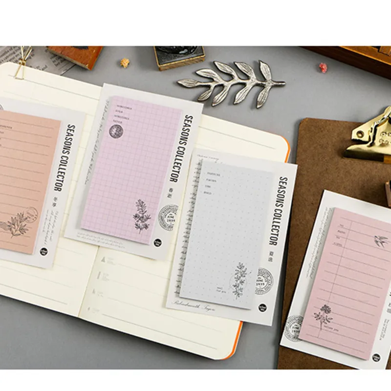 

Infeel.me seasons notepad paper sticky message note Memo pad