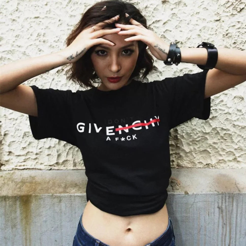 

Loose New Fashion T shirt women Letters T-shirt Women Punk Rock Top Tee Shirt Femme Woman Free Shipping Clothing