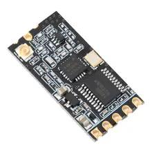 Беспроводной модуль приемопередатчика на большие расстояния встроенный MCU беспроводной модуль приемопередатчика с UART интерфейсом 433 МГц