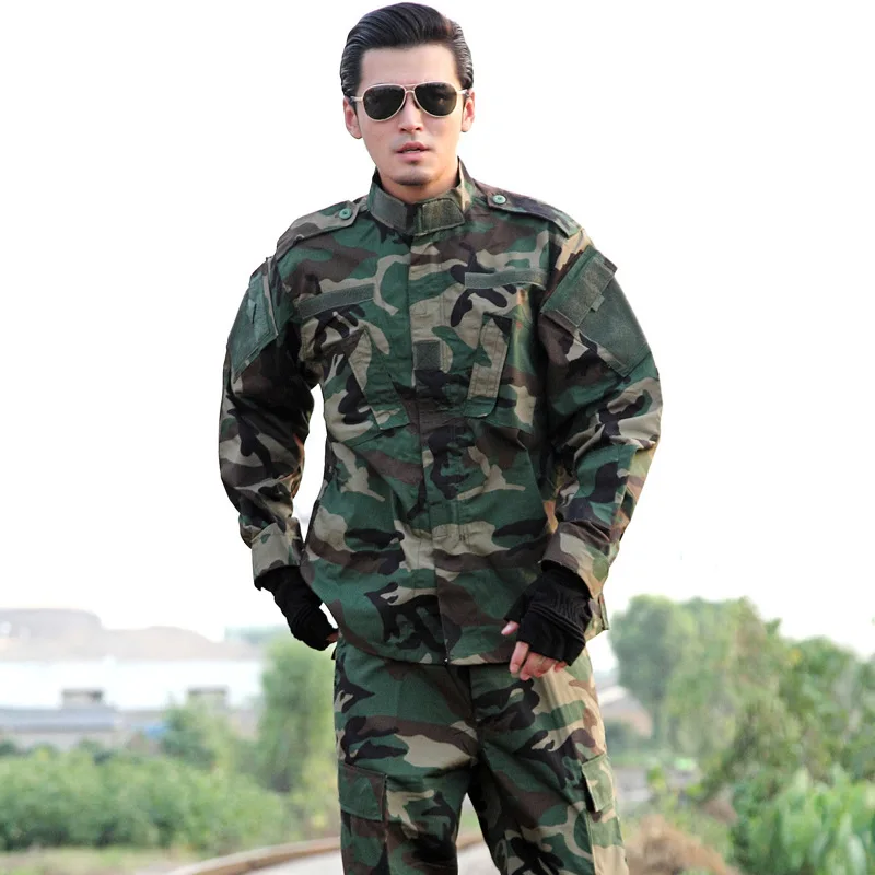 Одежда форменная военная АКС Камуфляжный костюм тактическая одежда солдат пустыня и джунгли спецназ Боевая проверенная тренировочная одежда