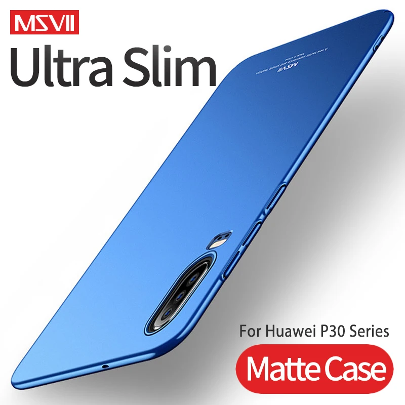 

For P30 Series Cases MSVII Hard PC Protection Frosted Cover Ultra Slim Matte Case For Huawei P30 P30Pro P30Lite Lite Phone Case