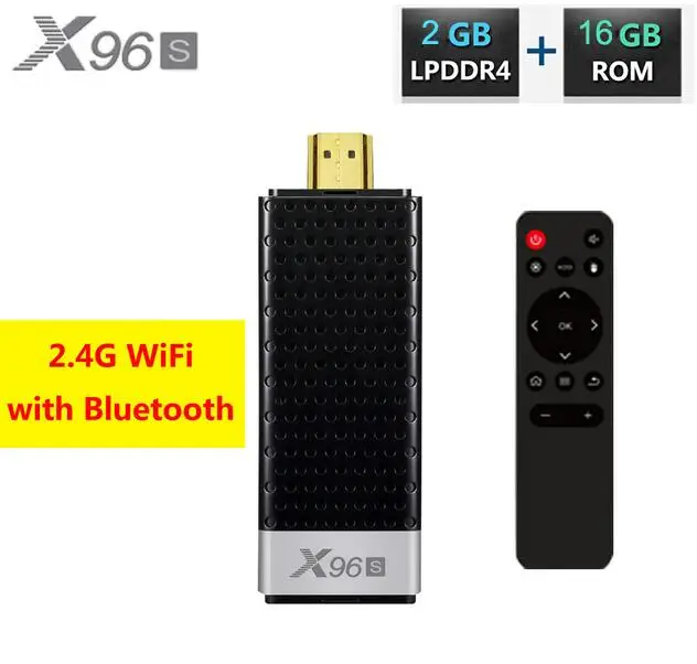 X96 X96 S 4K Android 9,0 ТВ-карта Amlogic S905Y2 четырехъядерный LPDDR4 4G 32G Мини-ПК 2,4G 5G Wifi BT4.2 1080P HD Miracast tv dongle - Цвет: RAM 2GB ROM 16GB