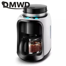 DMWD Автоматическая капельная Кофеварка, латте, зерен, шлифовальный чайник, электрический кофе, эспрессо-машина, кафе, американский чайный котел, ЕС