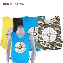 Регулируемый Открытый тактический Элитные игры жилет двухсторонний бычий глаз целевой велосипедный Пейнтбол страйкбол жилет