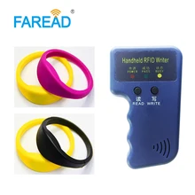 1 шт. RFID Дубликатор копировальный аппарат писатель+ x100pcs 125 кГц TK4100/EM4100/T5577 RFID браслет для сауны банный центр