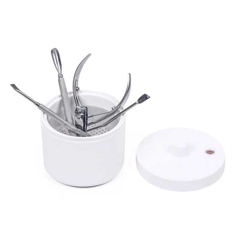 

Nail Art Tools Cleaner High Temperature Disinfection Sterilizer Box Manicure Tool Sterilizing Bowl For Nail Art Tool H7JP