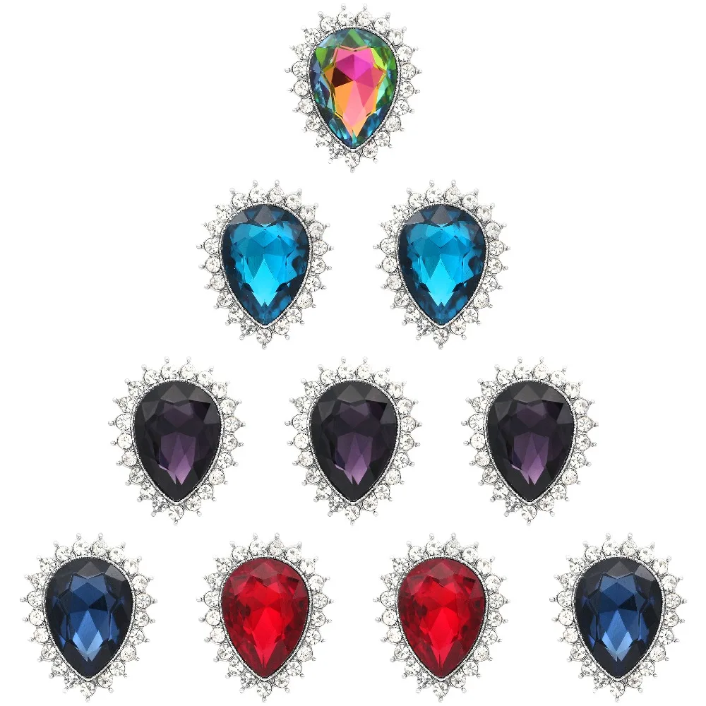 

5pcs 20MM design snap Silver Plated with colorful rhinestone KC9915 snaps jewelry ginger Snap buttons for women
