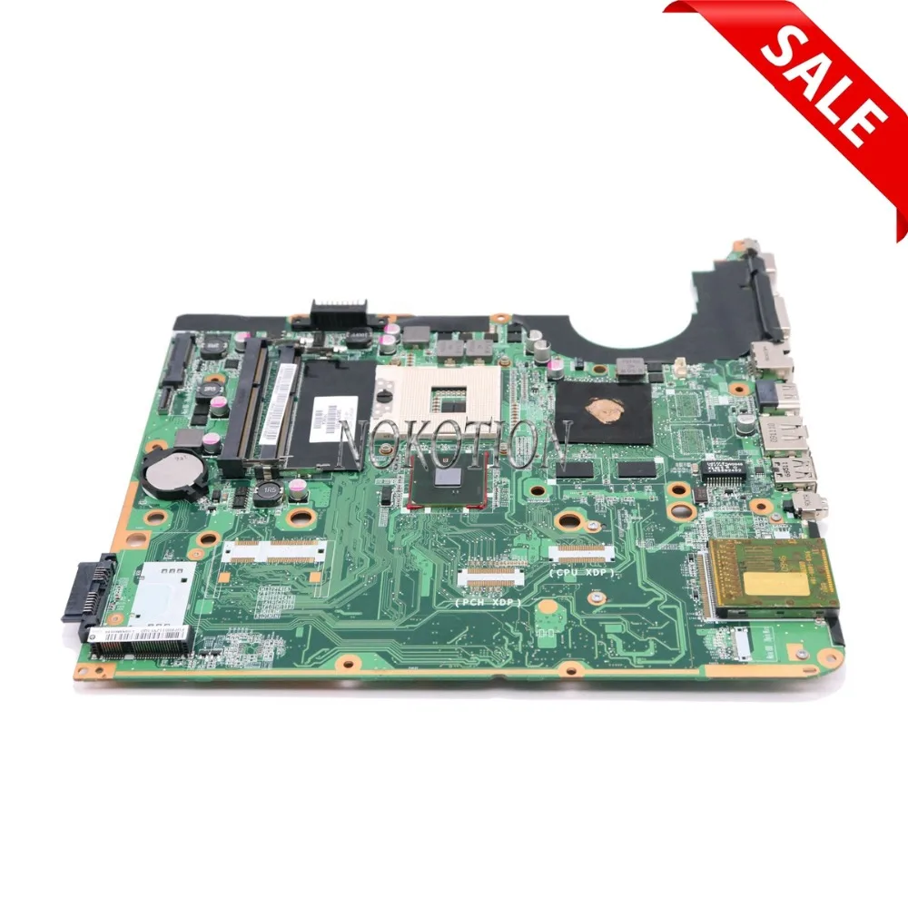 NOKOTION 580976 001 DA0UP6MB6F0 для Hp pavilion DV6 материнская плата ноутбука PM55 DDR3 GT210M графический