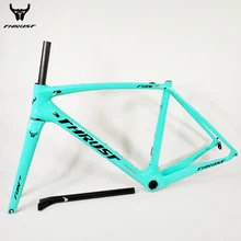 THRUST Road Bicycle Carbon Road Frame UD Matte Glossy Carbon Frame XXS XS S M L Customized LOGO Carbon Bike Frame BSA PF30 BB30