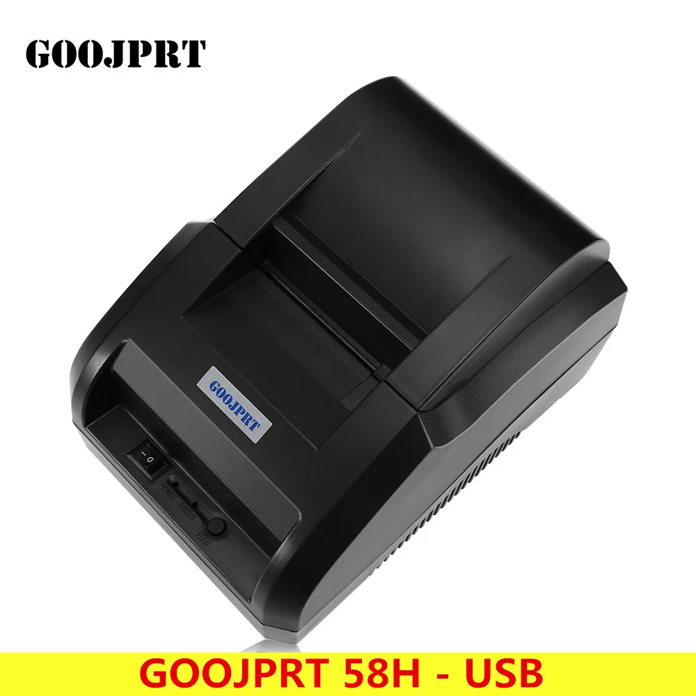 

GOOJPRT 58H-USB 58MM Thermal Printer Receipt Printing Machine