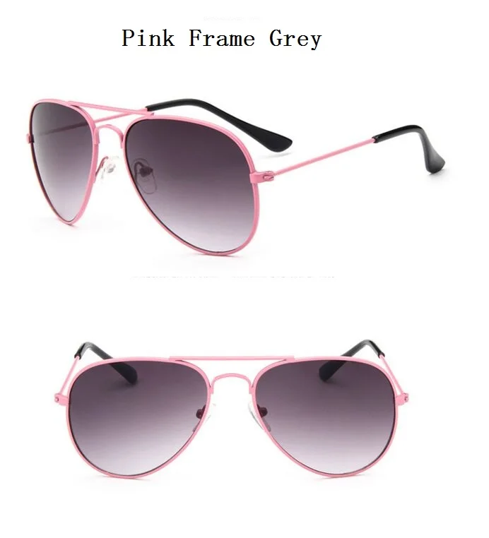 New Brand Designer Sun Glasses for Children Cool Mirror Reflective Metal Frame Kids Sunglasses Children's Glasses UV400 Sg121