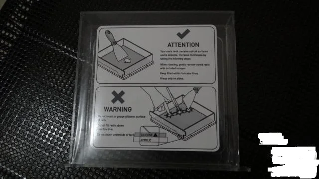 

Form1 form1+ SLA DLP 3D printer parts Resin Tank great quality