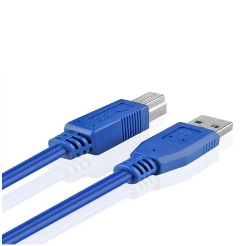 Удлинитель BM синего цвета для принтера USB 3 0 с AM на тип в повышенной скоростью