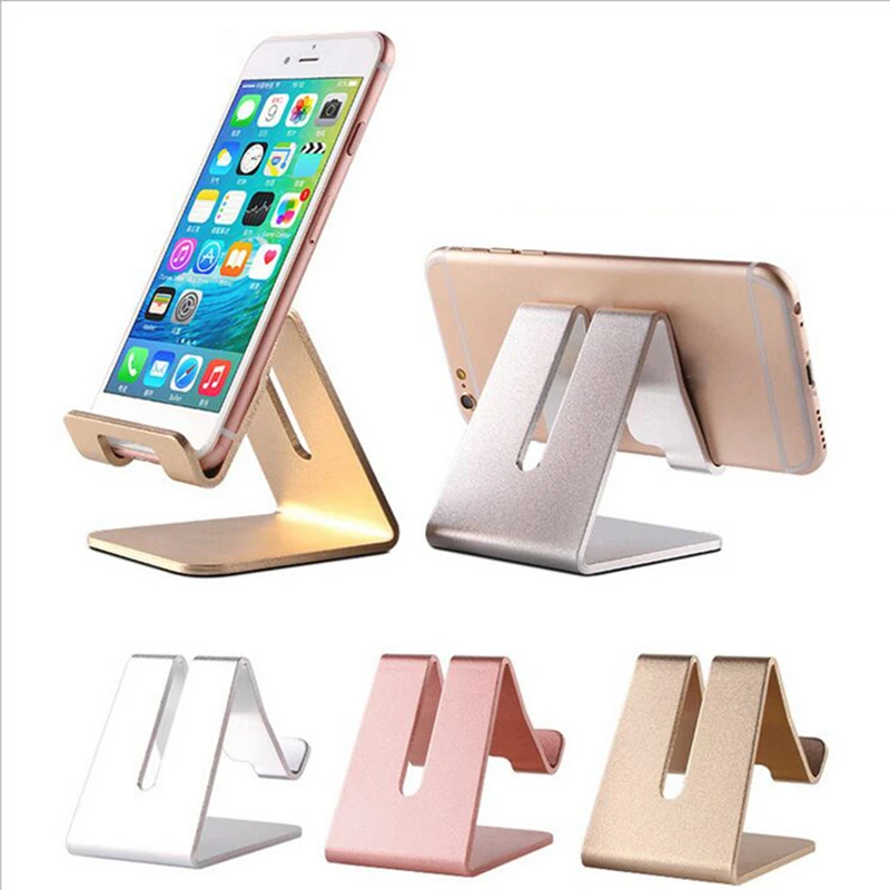 

Innovative Phone Holder Universal Metal desktop cellphone stand compatible for iphone/Samsung/huawei Anroid device/Tablet PC