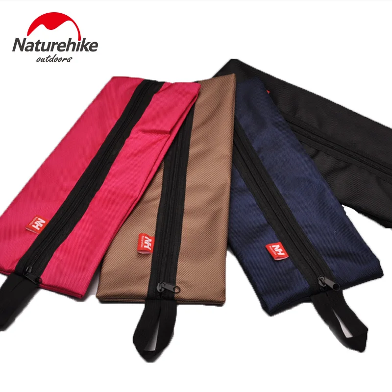  NatureHike NH15A001-R Portable Nylon Travel Shoe Bags with Zipper Closure Organizer Space Saving St - 32805006059