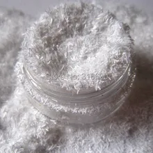 Белый Бар блески различной формы устойчив к растворителям блеск для ногтей и ногтей