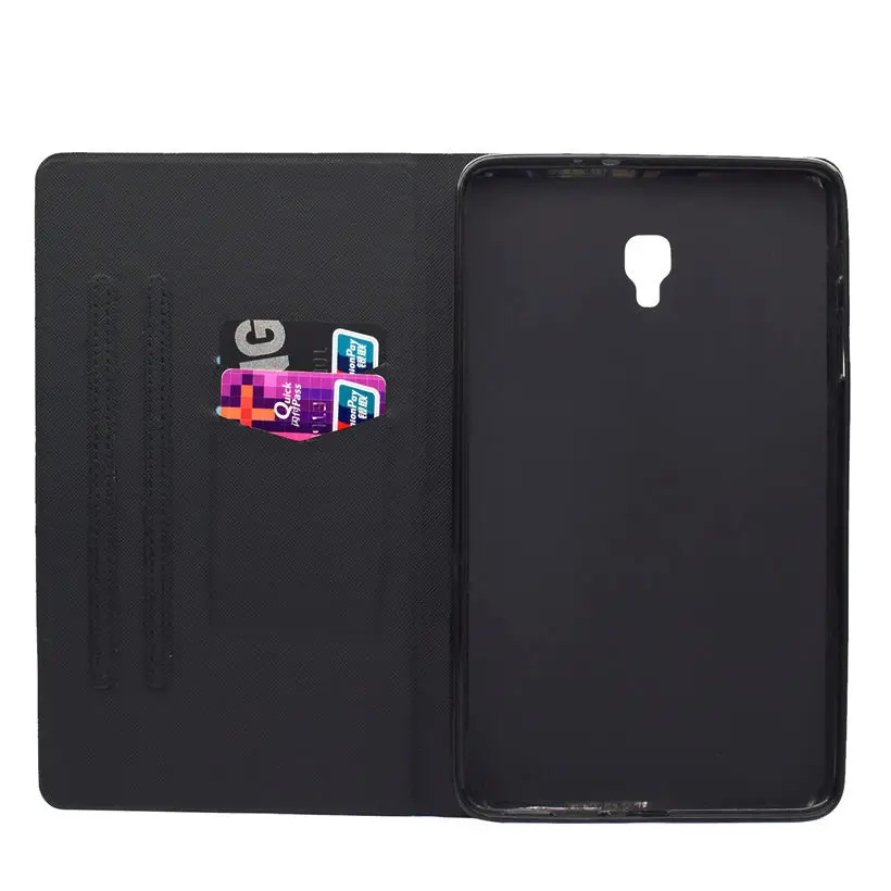 Модный мультяшный флип чехол для Samsung Galaxy Tab A 8 0 T380 T385 2017 дюйма умный из
