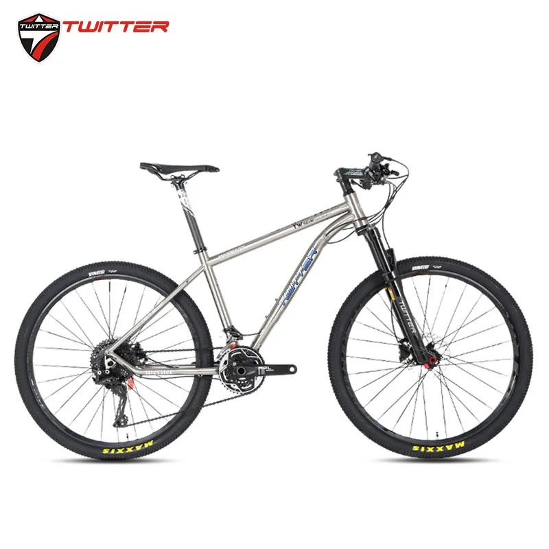 TWITTER WERNER Titanium Bicycle Mountain Bike 22s 33s MTB Titanium Frame XT M8000 sets XC DT Fork X1900spline Wheels