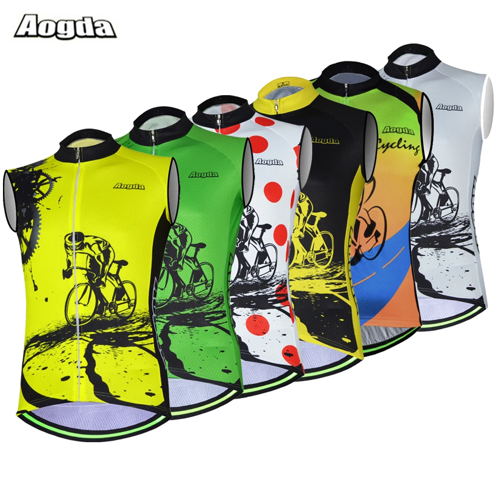 

2017 Hot Reflective Cycling Vests Sleeveless Quick-Dry Cycling Jackets MTB Road Bike Bicycle Jerseys Top Clothing Wind Coat