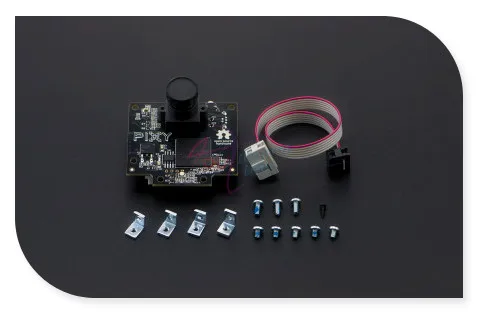 

Pixy CMUcam5 Image Recognition Sensor/camera, LPC4330 204MHz Omnivision OV9715 1/4" 1280x800 FC-10P cable for Arduino
