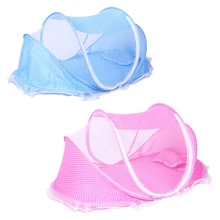 Игровая палатка Портативный Складная чистая кроватки Москитная с музыкой Принцесса замок играть дома Крытый Открытый игрушки подарки для детей Дети