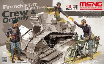 

1:35 French Light Tank Member Group and Communications Soldier HS-005 Kit