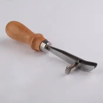 

1pcs work tool Hand Leathercraft Knife Sewing Cutting Tools Adjustable Leather Craft Edge Creaser Leather Working Tool