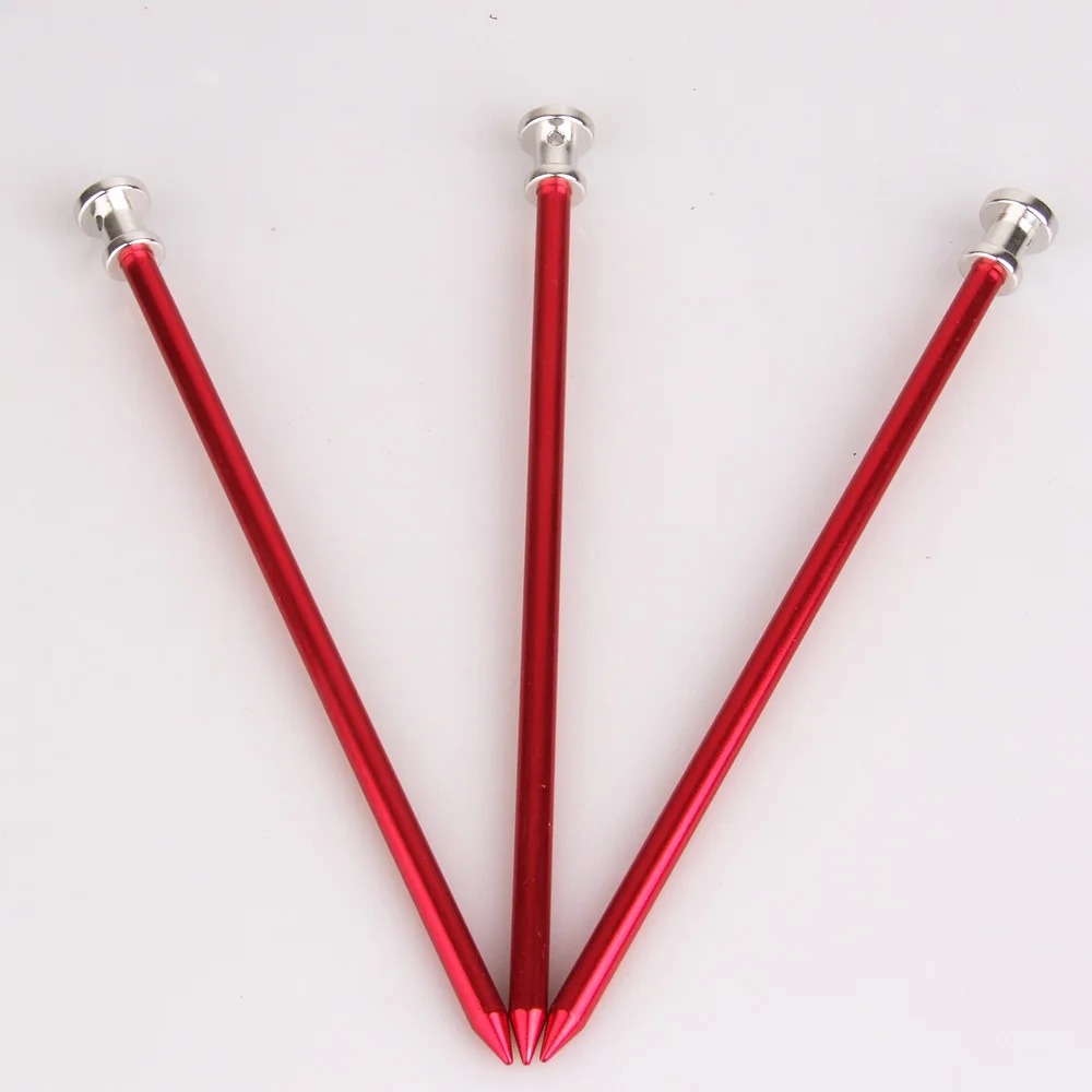 LUCKSTONE 23cm Outdoor High Strength Long Tent Nail Aluminium Alloy
